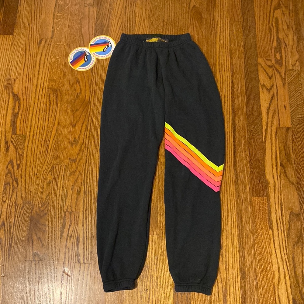 Women’s XS, worn once, aviator nation sweatpants.